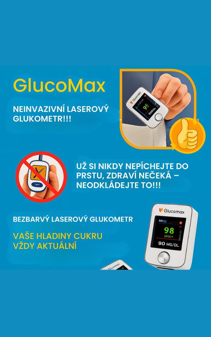 Neinvazivní laserový glukometr — bez bolesti